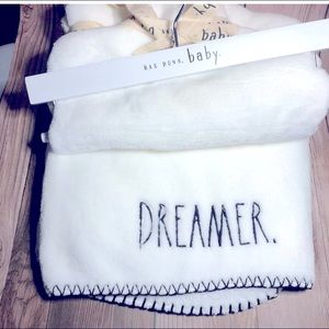 BRAND NEW RAE DUNN “Dreamer”  ☀️ BABY  BLANKET